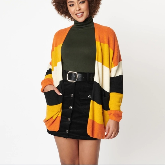 Unique Vintage Candy Cornstripe 